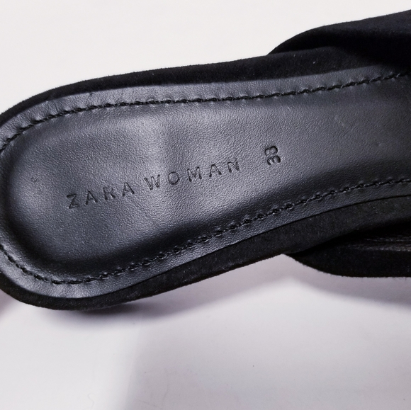 Zara Women Leather Mules - Picture 8 of 12